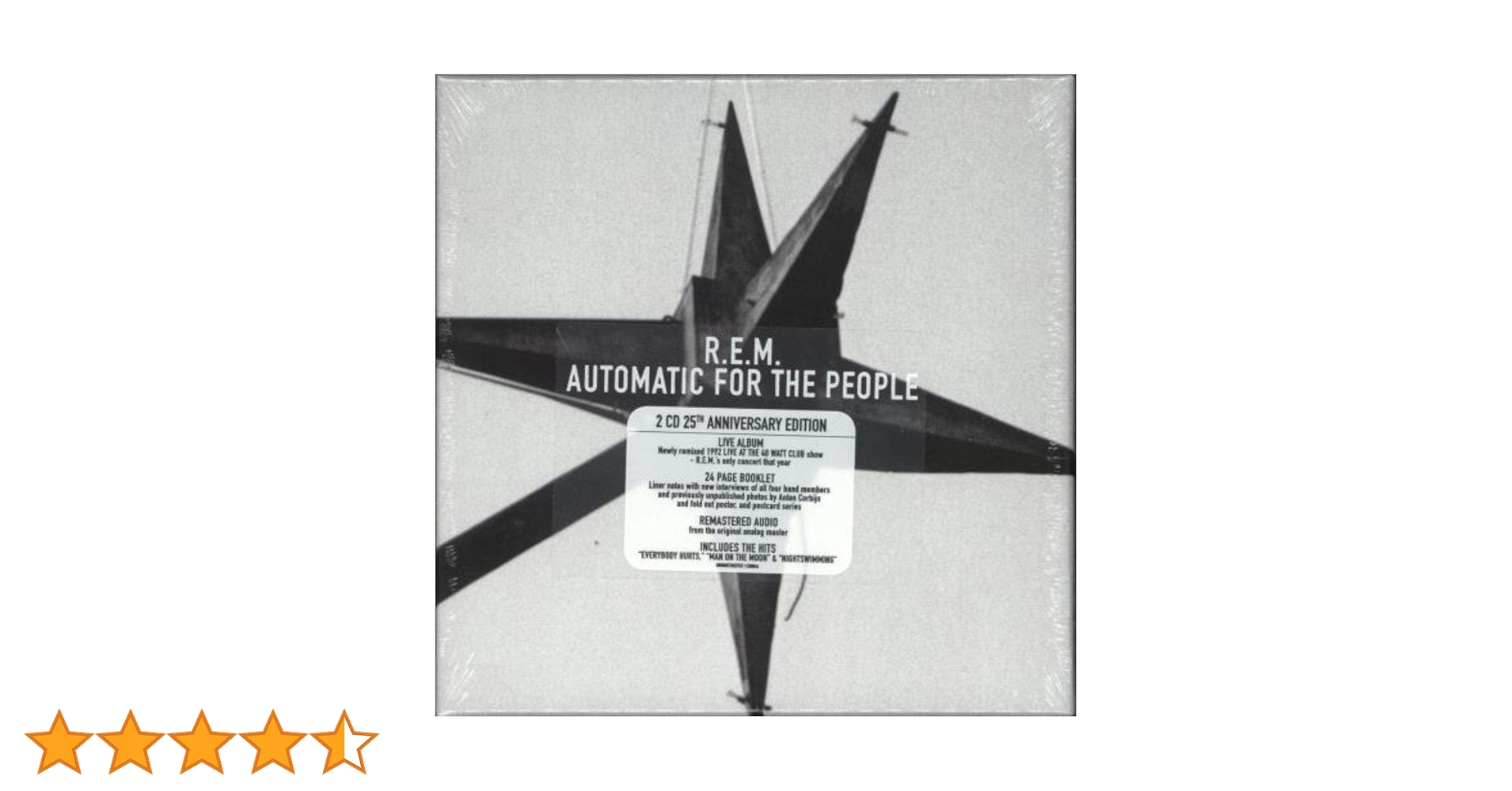 Amazon.co.jp: Automatic For The People: 25th Anniversary